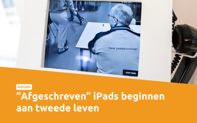 iPads uit de zorg krijgen tweede leven als videoscherm in museumtentoonstelling